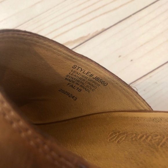 EUC Madewell Harper Mule English Saddle - Picture 8 of 8